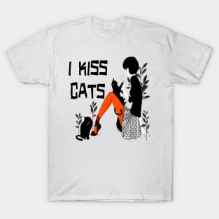 I Kiss Cats T-Shirt